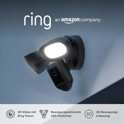 Ring Floodlight Cam Wired Pro 2K Außenkamera