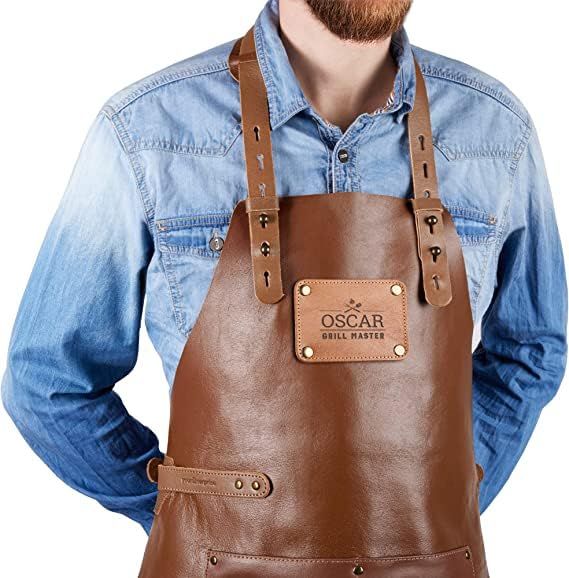 your surprise Personalisierbare Lederschürze zum Grillen - Für Männer und Frauen personalisierbar als Geschenk für Grill- und Kochbegeistert