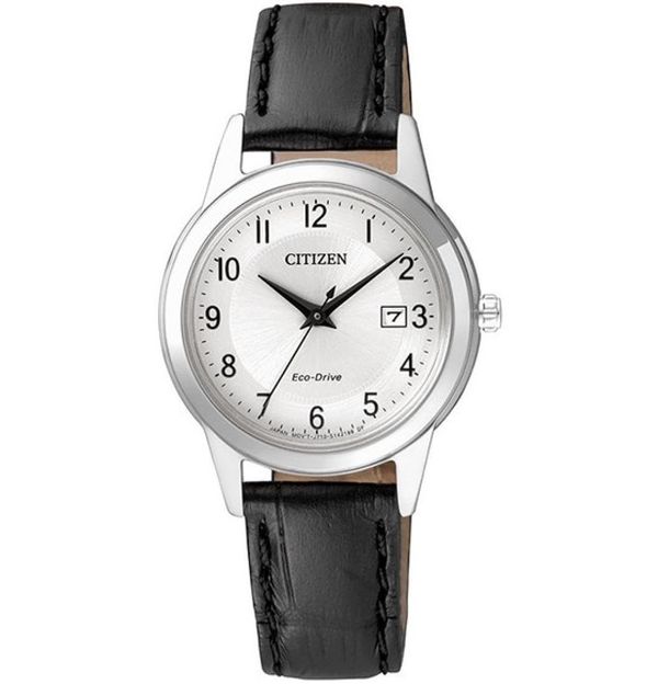 Citizen Damen Analog Quarz Uhr mit Leder Armband FE1081-08A