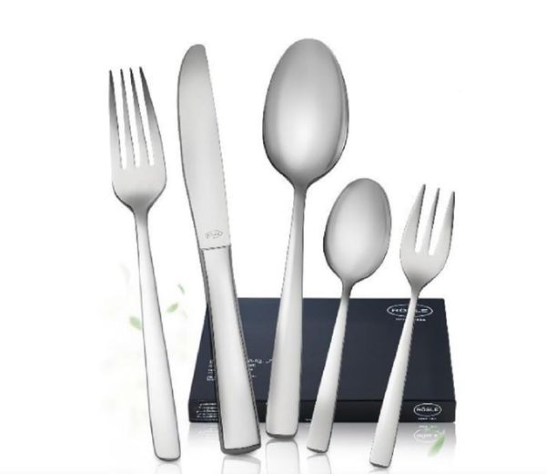RÖSLE ELEGANCE Besteck Set für 12 Personen – 60-teiliges Hochglanzpoliertes Essbesteck aus Edelstahl 18/10 – Premium Besteckset, Spülmaschinengeeignet, in Eleganter Geschenkbox