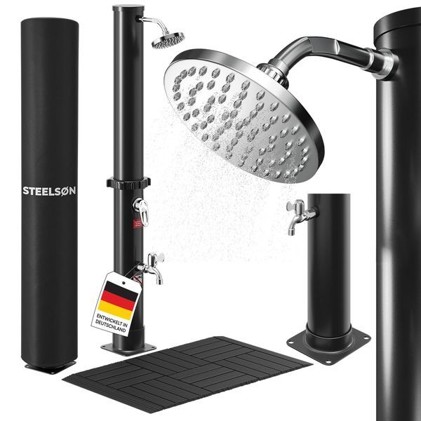 STEELSØN Velion Solardusche 20 L für den Garten