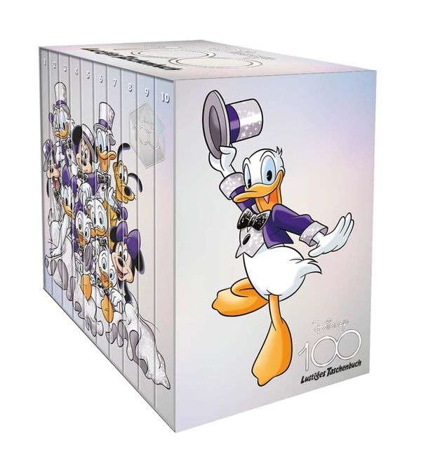 Disney 100 Lustiges Taschenbuch Box: Band 01 - 10
