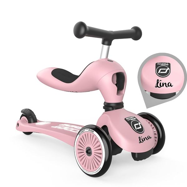 Scoot and Ride Highwaykick 1 – 2in1 Kinderroller & Laufrad ab 1 Jahr bis 5 Jahre