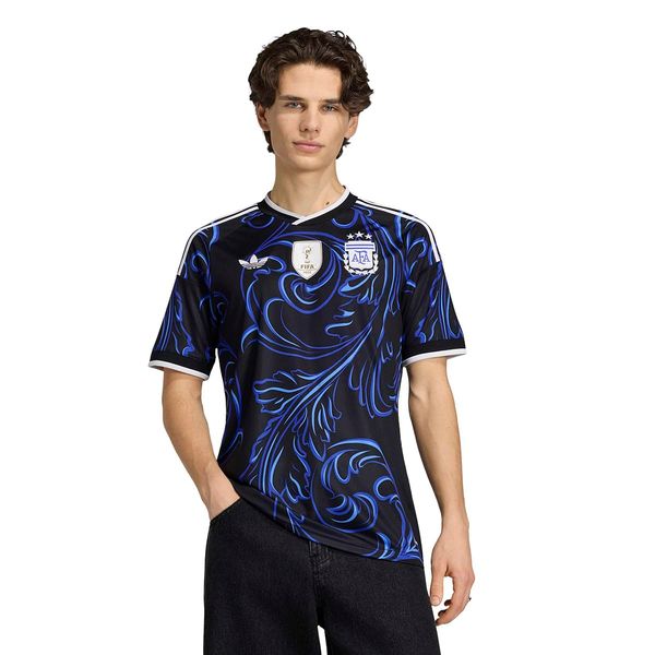 adidas Argentinien Fußball-Auswärtstrikot 2026 schwarz