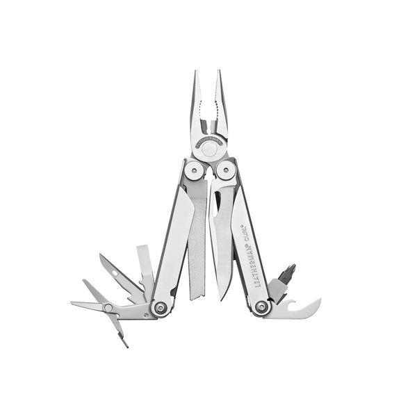 Leatherman Curl Multi-Tool - 15 Werkzeuge für Outdoor & Camping - Edelstahl