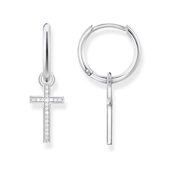 Thomas Sabo Damen Ohrringe Creolen Kreis 925 Sterling Silber CR620-051-14
