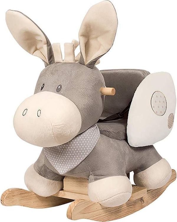 Nattou Schaukeltier Esel Cappuccino, 10–36 Monate