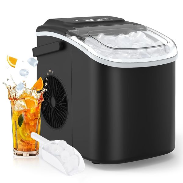PALINTH Eiswürfelmaschine mit Griff (1,2 L)
