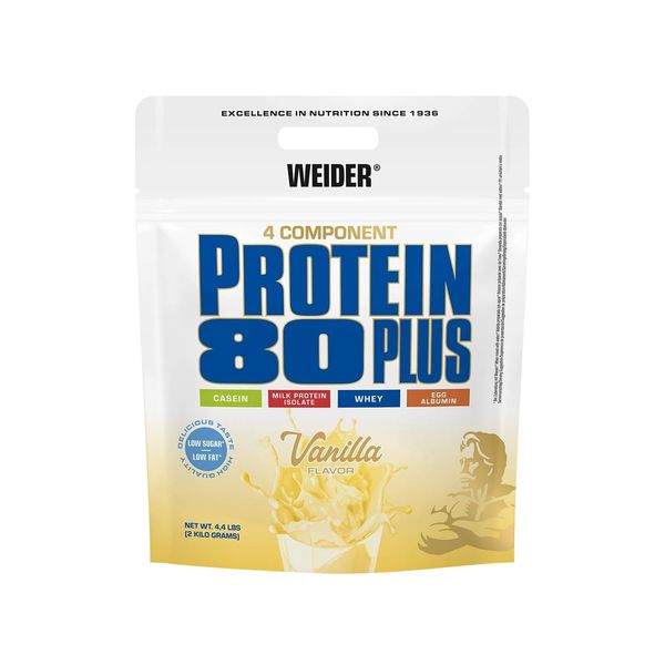 Weider Protein 80 Plus, Vanille, 2kg