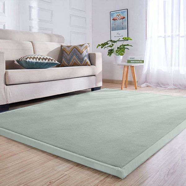 Loartee Kinderzimmer Teppich – Samtmatte 3cm Dicke Krabbeldecke