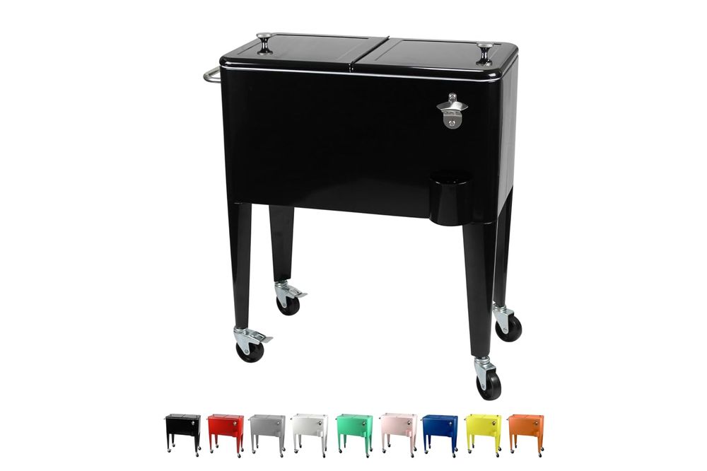 Kailua Cooler Kühlwagen 60 L mit Rollen