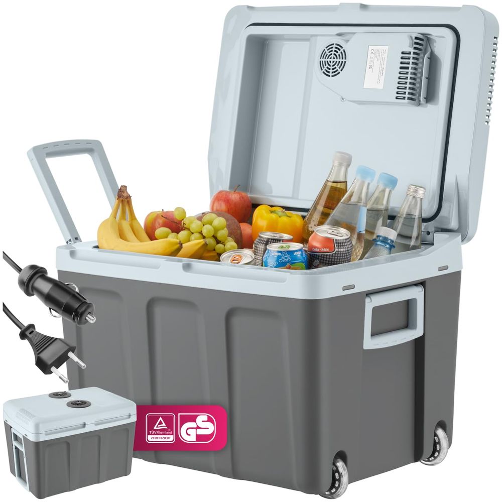 tectake elektrische Kühlbox 40 L (Kühl- & Warmfunktion)