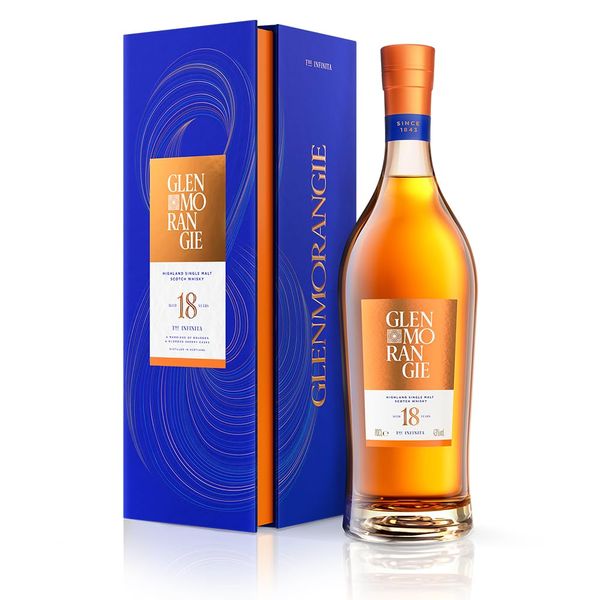 Glenmorangie The Infinita 18 Jahre Single Malt Scotch Whisky, 0,7l - Exquisite 18 Jahre gereift, Premium Highland Whisky