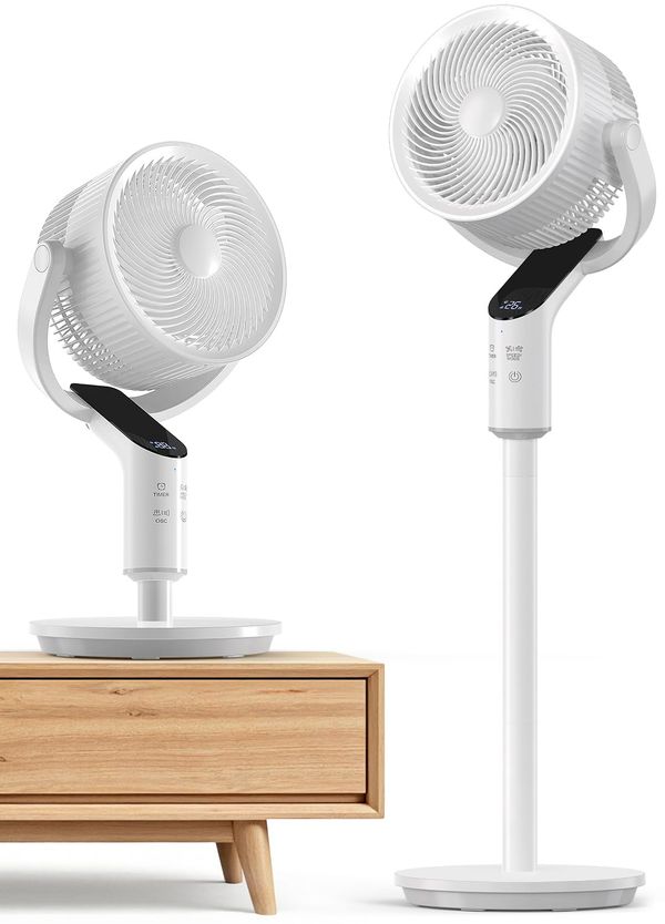 EaseZoom Standventilator leise mit DC-Motor