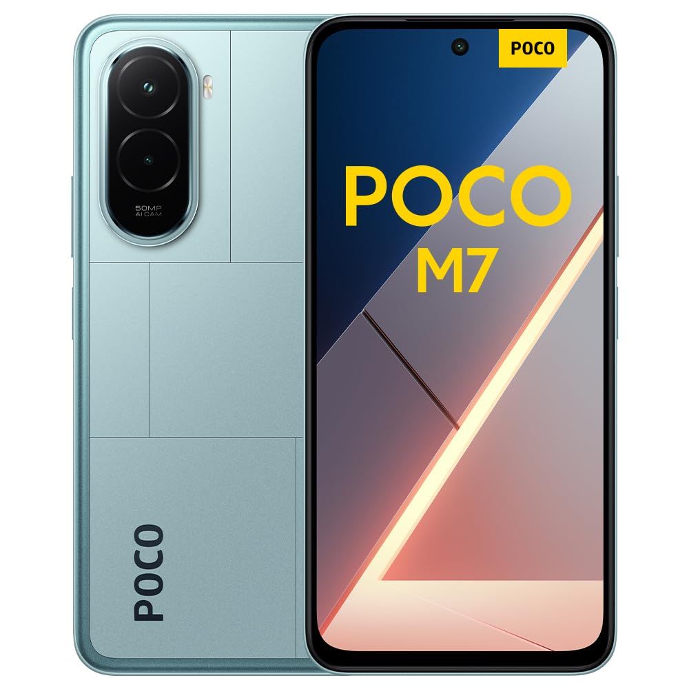 Xiaomi Poco M7 Smartphone (6+128 GB, Blau)