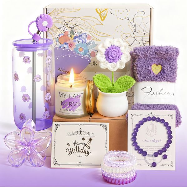 Geburtstagsgeschenke für Teenager-Mädchen, Frauen, sie, einzigartige Happy Birthday-Geschenkkörbe für Mädchen, beste Freundin, Schwester, We