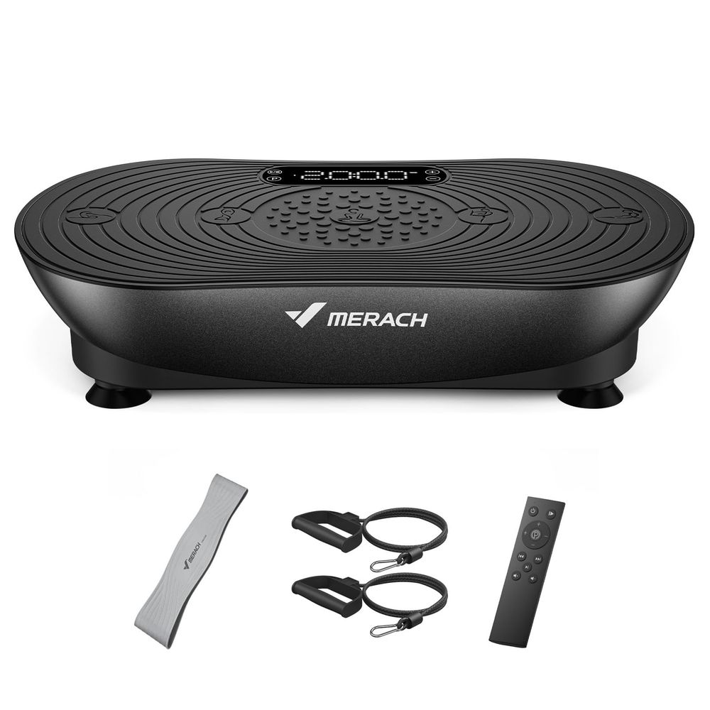 MERACH V33 Vibrationsplatte mit Bluetooth