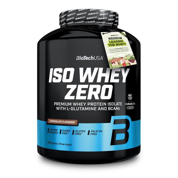 BioTechUSA Iso Whey Zero, Schokolade, 1816g