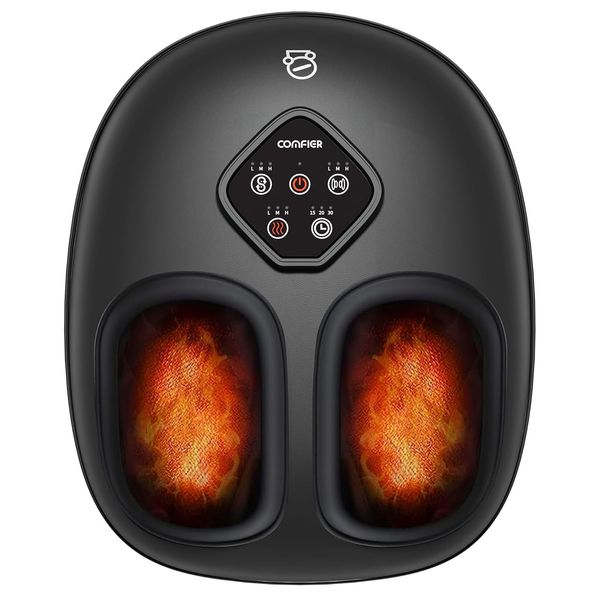 COMFIER Fußmassagegerät,Shiatsu Fussmassagegerät Elektrisch,Tiefenknet Fussmassagegerät,Geschenke für Frauen Männer