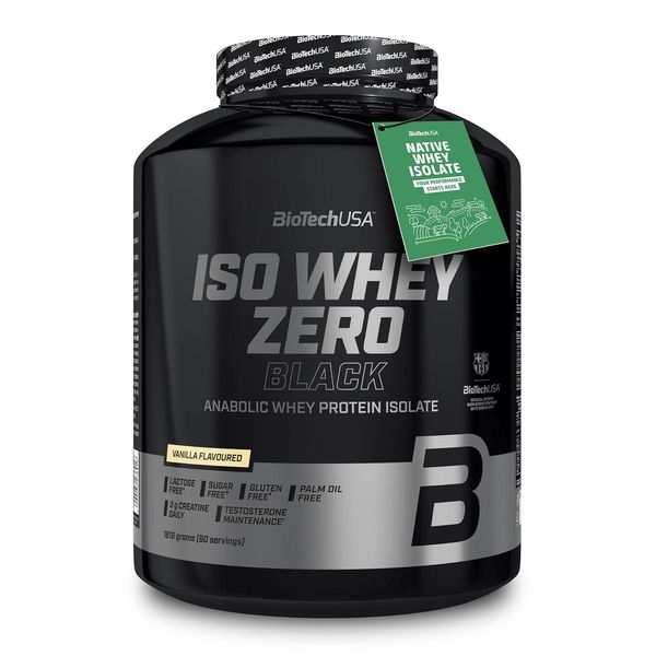 BioTechUSA Iso Whey Zero Black 1816 g Vanille