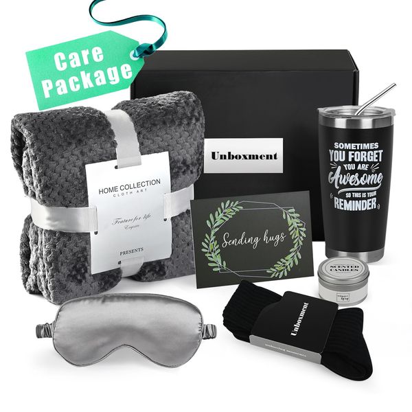 Pflegepaket für Männer Kranker Freund, Gute Besserung Geschenkkorb, Thinking of You Geschenkkorb für Mann