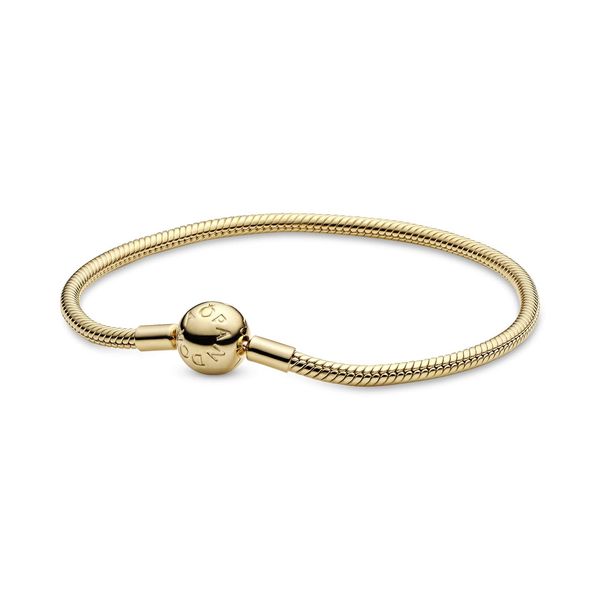Pandora Icons SchlangenkettenArmband, 14karätig vergoldet