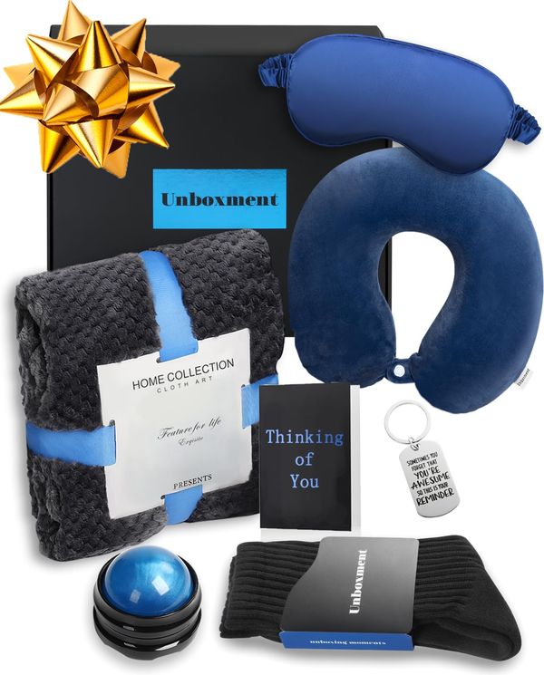 Weihnachtsgeschenke für Männer, Gute Besserung, Geschenke für Männer, Pflegepaket für Männer, Fühlen Sie sich besser nach Operationen, Erholung Geschenkkorb, Krebs Chemo Ermutigung Denken an