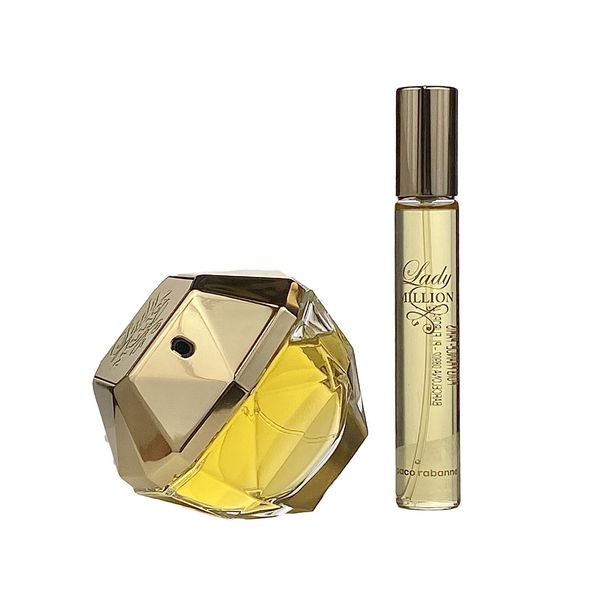 Paco Rabanne Lady Million Set (Eau de Parfum,80ml+20ml), 200 g