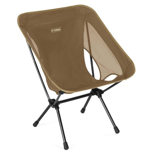 Helinox Chair One (re) Hochleistungs-Campingstuhl, Leichter, kompakter, zusammenklappbarer Outdoor-Stuhl, für Rucksacktouren, Picknicks, Abenteuer, Coyote Tan