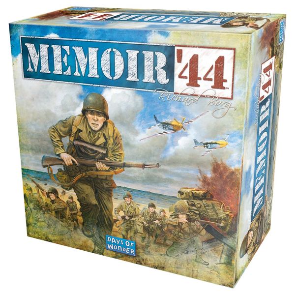 Asmodee Memoir '44 (Edition 2025) Brettspiel – Historische Schlachten des Zweiten Weltkriegs mit 20 Szenarien, Kinder und Erwachsene, ab 8 Jahren, 2-4 Spieler, 45 Minuten Spielzeit, Spanisch