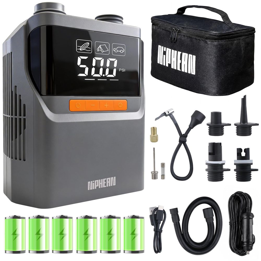 Niphean elektrische Akku-Luftpumpe 50 PSI
