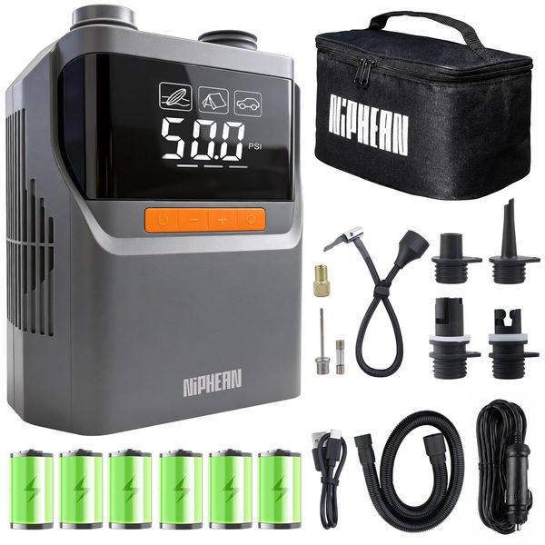 Niphean elektrische Akku-Luftpumpe 50 PSI