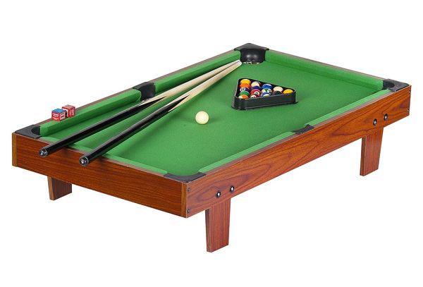 Leomark Mini-Billardtisch aus Holz 91 cm
