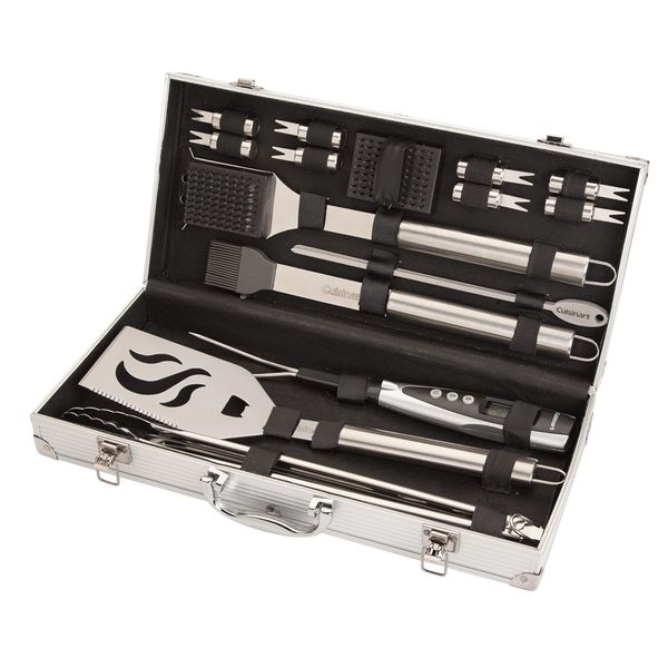 Cuisinart CGS-5020 Edelstahl Deluxe Grill Set (20-teilig)