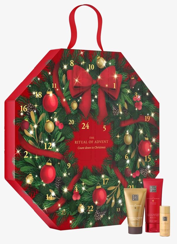Rituals The Ritual of Advent Wreath 2025 – Luxus Adventskalender mit 24 Beauty Überraschungen – Körperpflege, Duft & Wellness Geschenkset fü