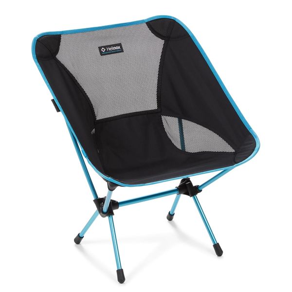 Helinox Chair One | Der originalstuhl, 0.89kg, bleibt die ultimative Kombination aus Komfort, leichtgewichtiger verstaubarkeit und ausgeklügeltem Design (Schwarz)
