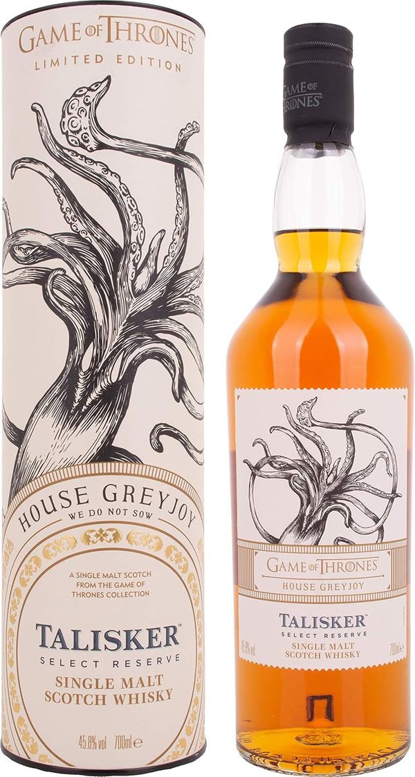 Talisker Select Reserve Single Malt Scotch Whisky - Haus Greyjoy Game of Thrones Limitierte Edition (1 x 0.7 l)