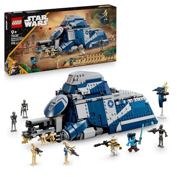 LEGO Star Wars: The Clone Wars MTT der Separatisten in der Schlacht von Felucia - Spielzeug mit Lichtschwert - Kinder Geschenk für Jungen un
