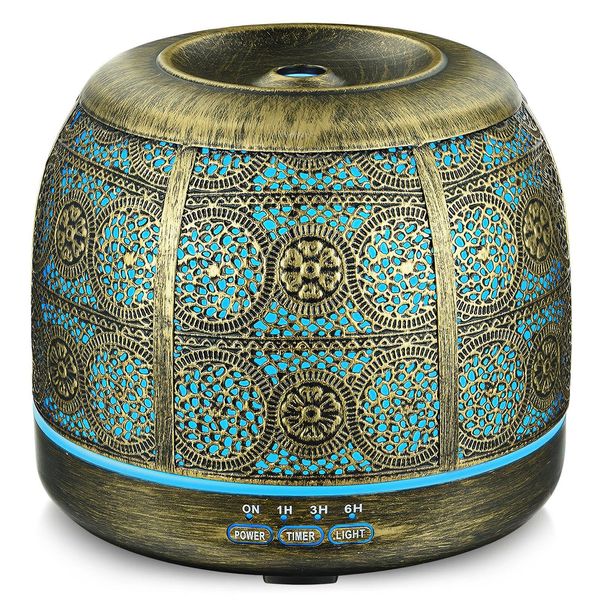ARVIDSSON Diffusoren für ätherische Öle, Ultraschall-Diffusor für ätherische Öle, Diffusor für ätherische Öle, Aromatherapie-Diffusor mit flüsterleisem Betrieb und automatischer Abschaltung, 500 ml