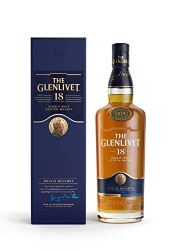 The Glenlivet 18 Jahre Single Malt Scotch Whisky aus der Speyside Region | 43% vol | 700ml