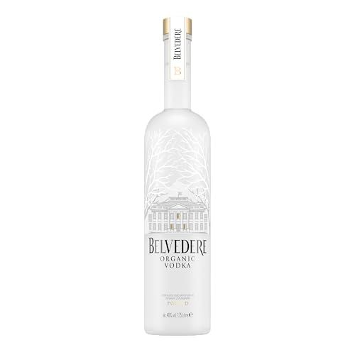 Belvedere Vodka 1,75 l – Super-Premium polnischer Roggenwodka mit LED-Beleuchtung