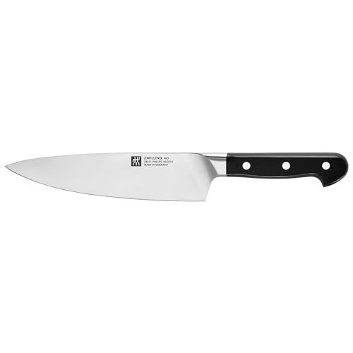 ZWILLING Pro Kochmesser 20 cm, Rostfreier Spezialstahl, Kunststoffgriff, Schwarz