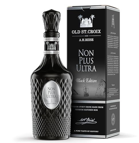 A.H. Riise Non Plus Ultra Black Edition | Premium Spirituose auf Rumbasis | 700 ml | 42% Vol