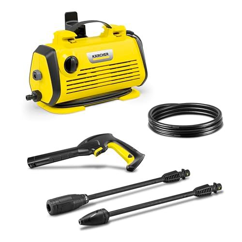 Kärcher K 3 Horizontal Plus Hochdruckreiniger – 120 bar, 380 l/h, Dirt Blaster + Vario Jet